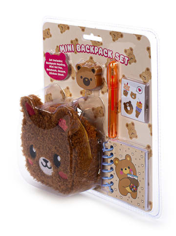 Tri-Coastal Design 5tlg. Mini-Notiz-Set ''Teddy Bear'' in Braun - ab 8 Jahren