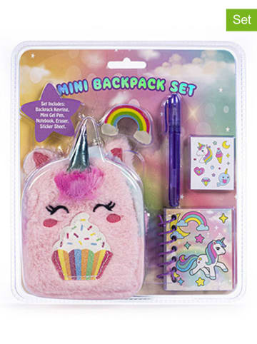 Tri-Coastal Design 5-delige mininotitieset "Unicorn" lichtroze - vanaf 8 jaar