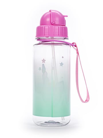 Tri-Coastal Design Bidon w kolorze jasnoróżowym ze wzorem - 414 ml