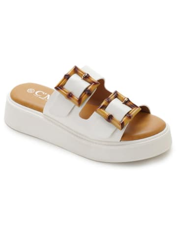 C'M Slippers wit
