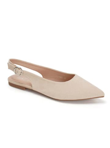 C'M Slingballerinas in Beige