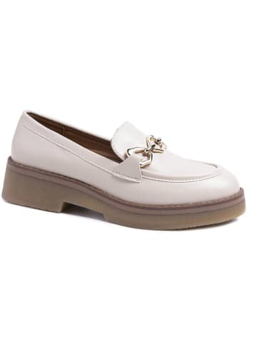 C'M Mocasinss crème