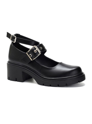 C'M Pumps in Schwarz