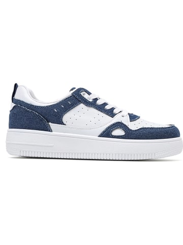 Sixth Sens Sneakers blauw/wit