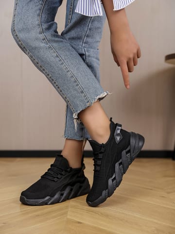 Sixth Sens Sneakers zwart