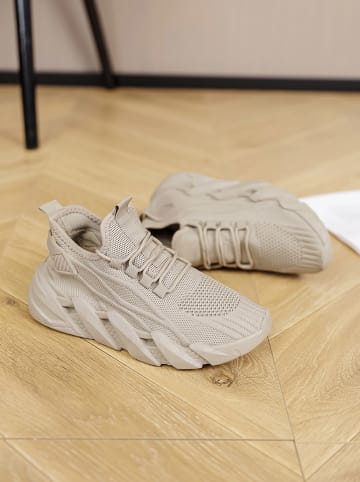 Sixth Sens Sneakersy w kolorze beżowym