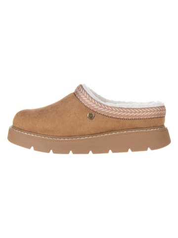 Skechers Kapcie "Keepsakes" w kolorze jasnobrązowym