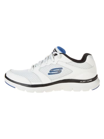 Skechers Leren sneakers "Flex Advantage 4.0" wit