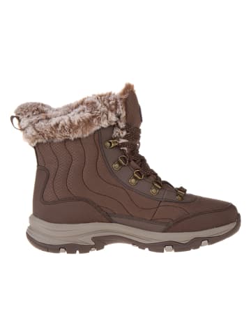 Skechers Leren boots "Trego" bruin