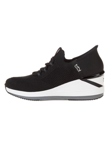 Skechers Sleehaksneakers "The Triple Wedge" zwart