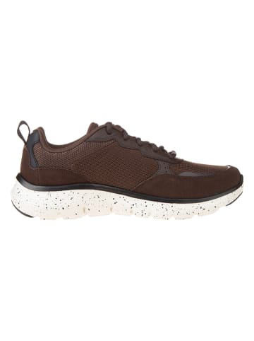 Skechers Skórzane sneakersy "Flex Advantage 2.0" w kolorze brązowym