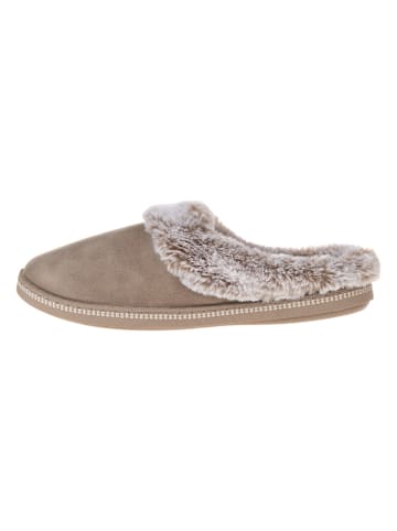 Skechers Hausschuhe "Cozy Campfire" in Taupe