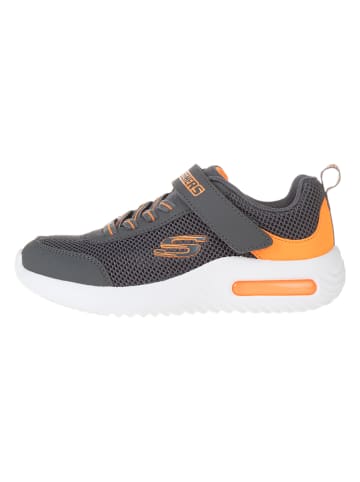 Skechers Sneakersy "Bounder-Tech" w kolorze antracytowo-pomarańczowym