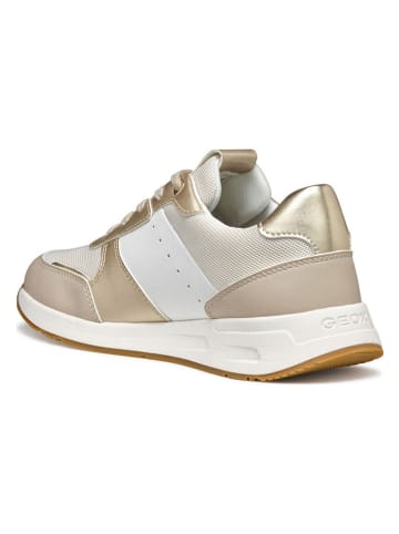 Geox Sneakers beige/goudkleurig
