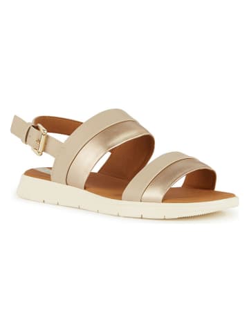 Geox Sandalen beige/goudkleurig