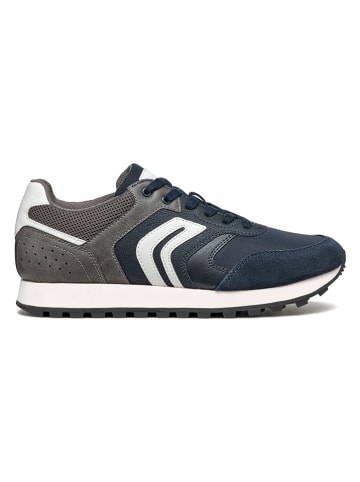 Geox Sneakers donkerblauw/antraciet