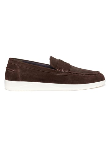 Geox Leren mocassins bruin