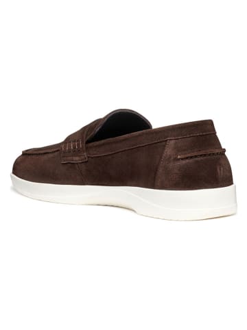 Geox Leren mocassins bruin