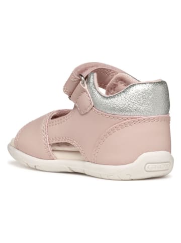 Geox Sandalen "Tapuz" in Rosa/ Silber