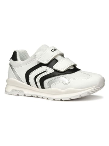 Geox Sneakersy "Pavel" w kolorze biało-czarnym