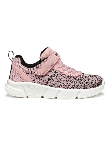 Geox Sneakers "Aril" in Rosa/ Schwarz