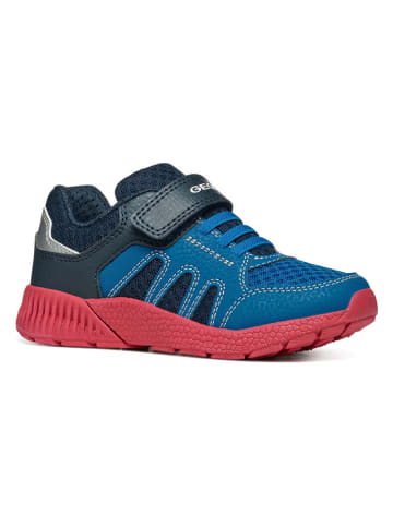 Geox Sneakersy "Sveth" w kolorze niebiesko-czerwonym