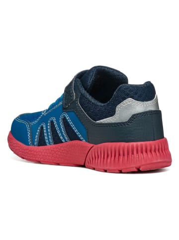 Geox Sneakersy "Sveth" w kolorze niebiesko-czerwonym