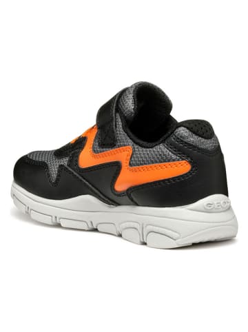 Geox Sneakers "New Torque" in Schwarz/ Orange