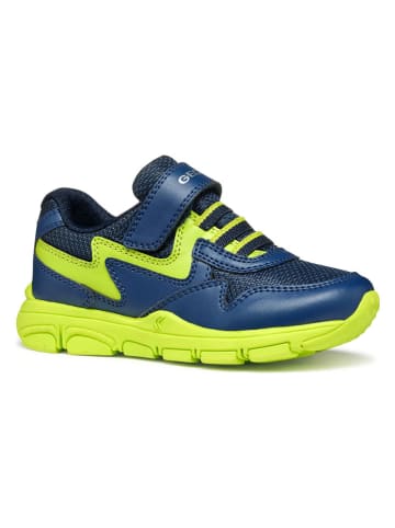Geox Sneakers "New Torque" donkerblauw/groen