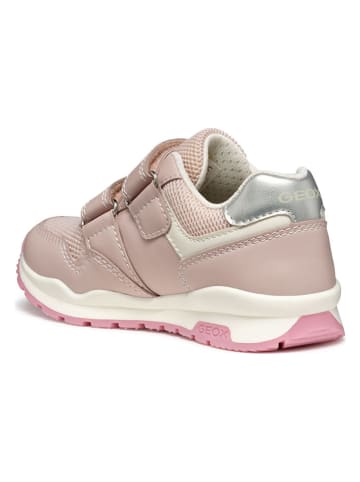 Geox Sneakers "Pavel" in Rosa/ Silber
