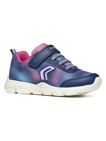 Geox Sneakers "New Torque" in Blau/ Pink