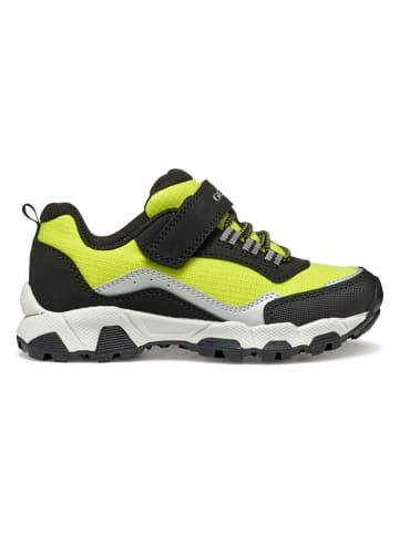 Geox Buty trekkingowe "Magnetar" w kolorze czarno-żółtym