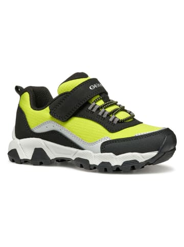 Geox Buty trekkingowe "Magnetar" w kolorze czarno-żółtym