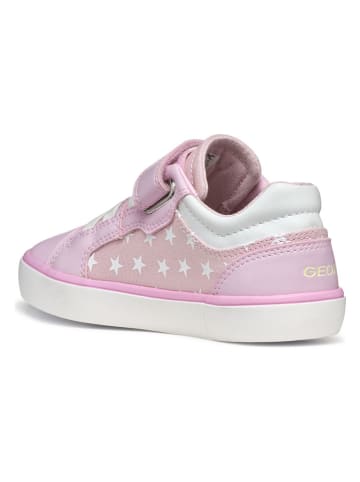 Geox Sneakersy "Gisli" w kolorze jasnoróżowym