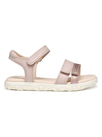 Geox Sandalen "Haiti" in Creme/ Gold