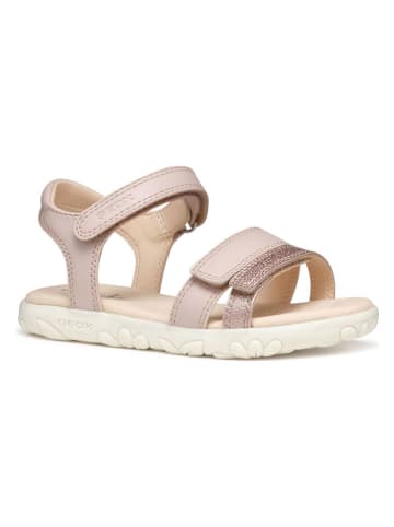 Geox Sandalen "Haiti" in Creme/ Gold