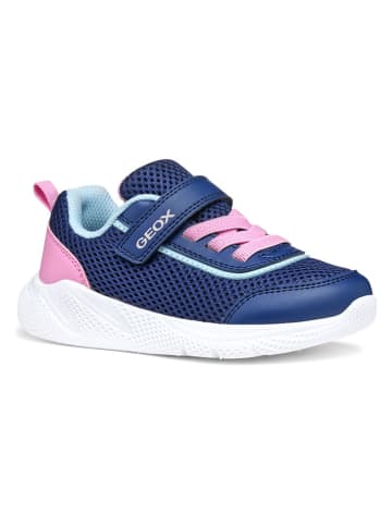 Geox Sneakersy "Sprintye" w kolorze granatowo-jasnoróżowym
