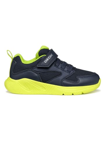 Geox Sneakers "Sprintye" donkerblauw/geel