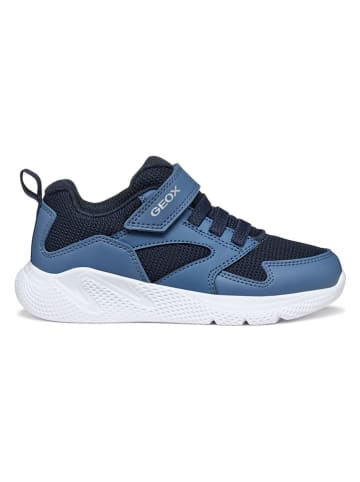 Geox Sneakersy "Sprintye" w kolorze czarno-niebieskim