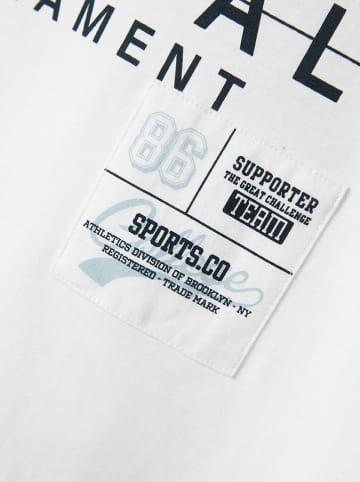 name it Shirt "Dennim" in Weiß