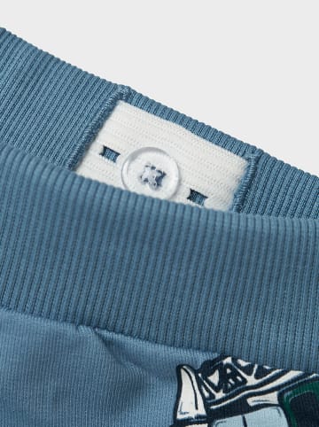 name it Sweatbroek "Dibbo" blauw