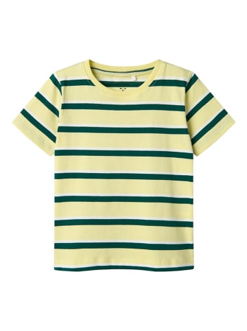 name it Shirt "Daniel" geel/groen