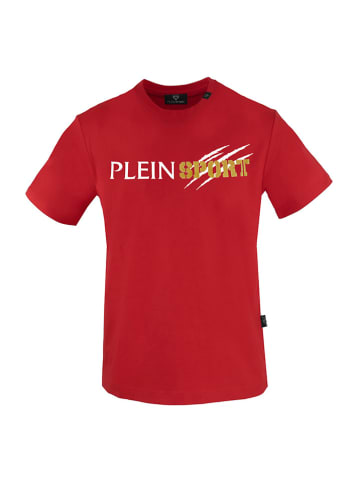 Plein Sport Koszulka w kolorze czerwonym