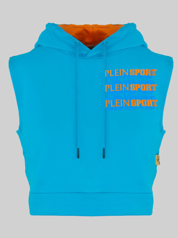 Plein Sport Bluza w kolorze błękitnym
