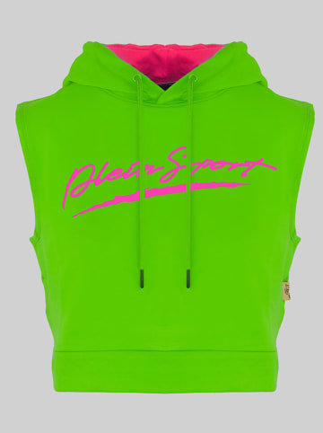 Plein Sport Hoodie lichtgroen