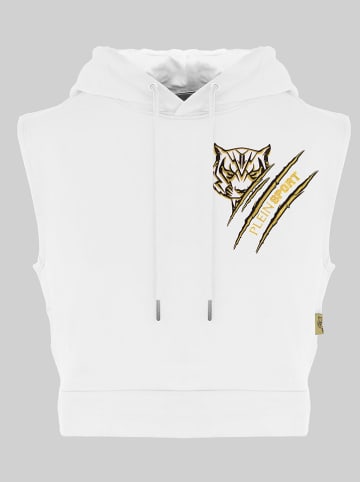 Plein Sport Bluza w kolorze białym