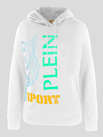 Plein Sport Bluza w kolorze białym