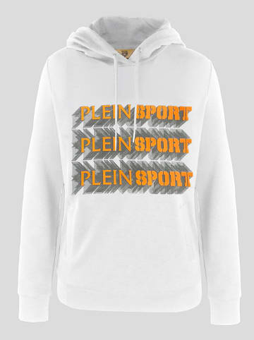 Plein Sport Hoodie in Weiß