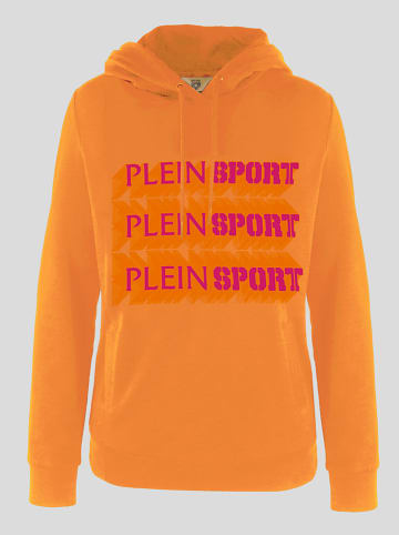 Plein Sport Bluza w kolorze pomarańczowym
