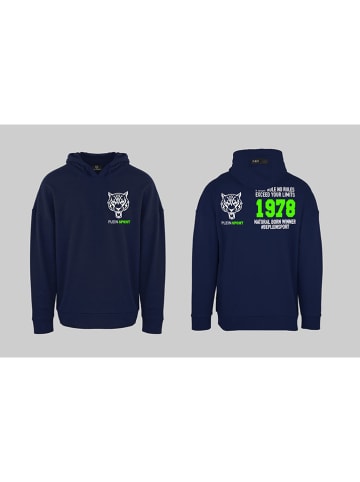 Plein Sport Hoodie in Dunkelblau